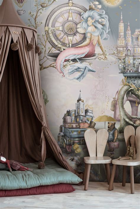 See our fairytale girls interior wallpaper - Whimsical Woodland
