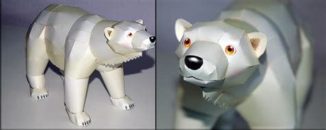 Polar Bear Papercraft By Chloemorris On Deviantart