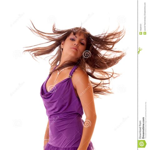 Retrato Del Brunette Hermoso Joven Imagen De Archivo Imagen De Delgado Oscuro