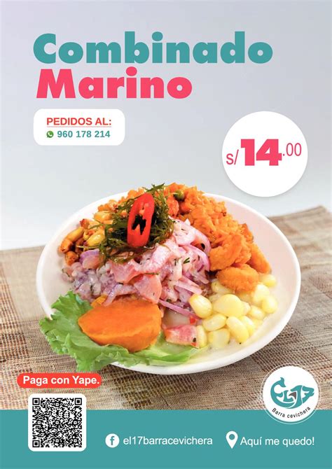 Calaméo Carta Menú El 17 Barra cevichera