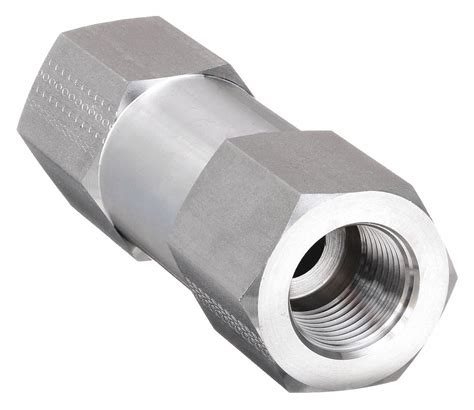 PARKER 316 Stainless Steel 1 4 In Instrumentation Check Valve