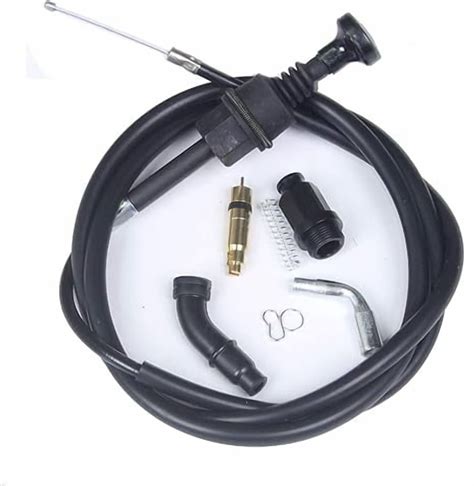 Carburetor Choke Cable And Starter Valve Plunger Kit Compatible With Honda Trx350 Rancher 350