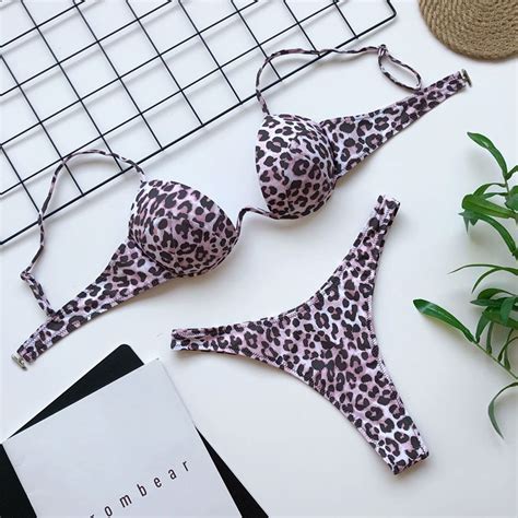 Mujeres Atractivas Push Up Bikini Set Traje De Baño Traje De Baño Chica Traje De Baño De Alto