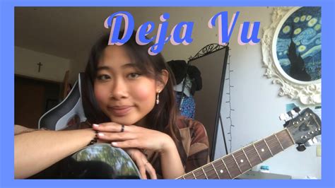 Deja Vu Olivia Rodrigo Acoustic Cover By Mjanelle Youtube
