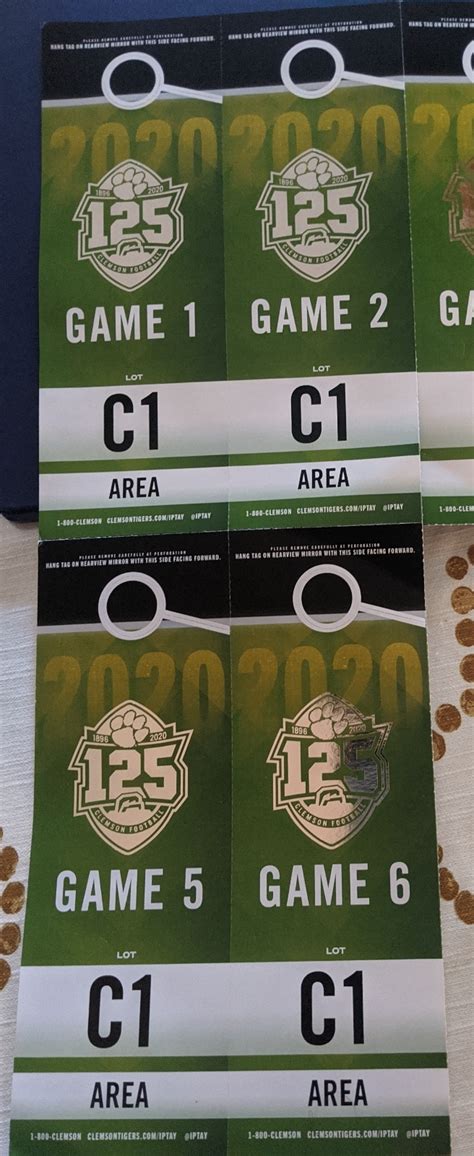 Buy and Sell Clemson Season Parking Passes | TigerNet