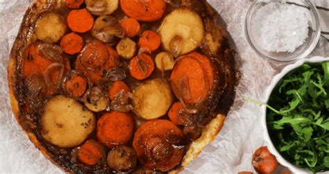 Root Vegetable Tarte Tatin Recipe Pastry Jus Rol