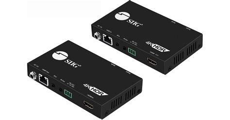 Siig K Hdr Hdmi Hdbaset Extender Over Single Ce H S