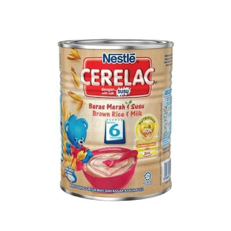 Nestle Baby Cereal Cerelac BL FE Brown Rice 350g Shopee Malaysia