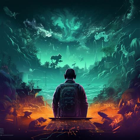 Premium Photo Gaming Background