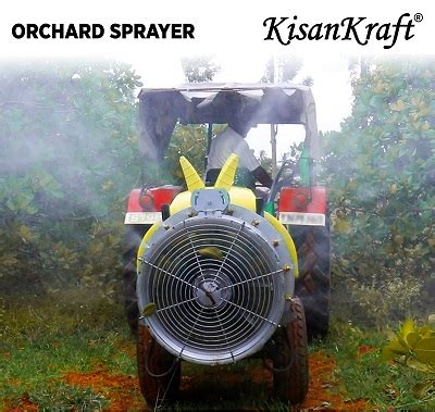 Orchard Sprayer and specifications of KisanKraft orchard sprayers