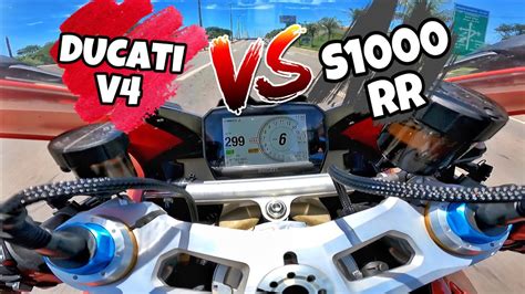 Ducati V4 Vs S1000rr Youtube