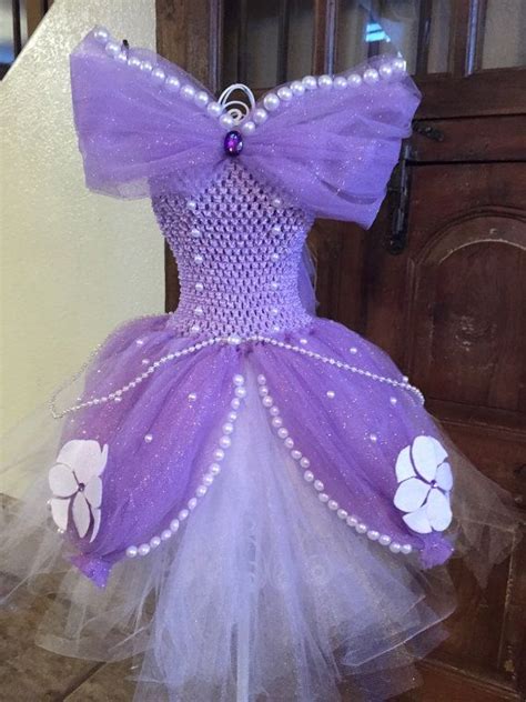 Sofia the first dress, tutu dress, girls dress, princess dress, princess … | Vestido de la ...