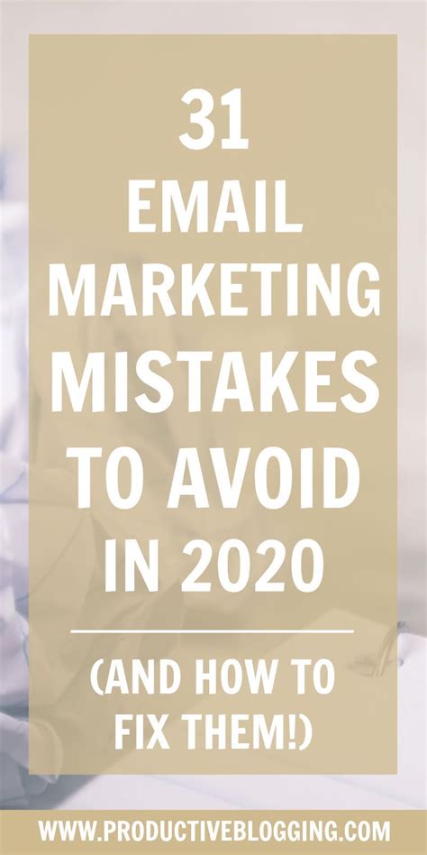 31 Email Marketing Mistakes To Avoid In 2024 And How To Fix Them