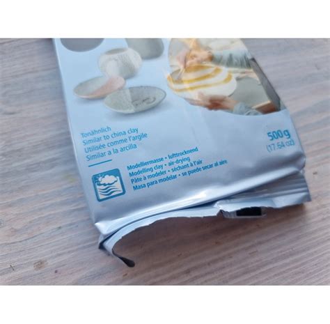 Fimo Air Basic modelling clay, grey, 500 g