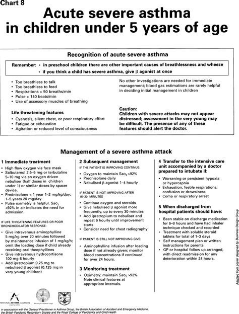 The British Guidelines On Asthma Management1995 Review And Position