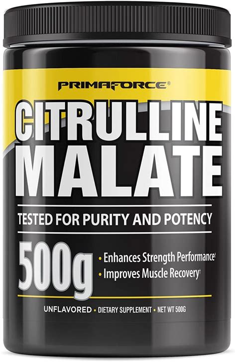 PrimaForce L Citrulline Malate Powder Unflavored Pre Workout