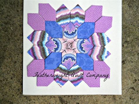 Lucy Boston Patchwork Of The Crosses 6 Quilt Blocks Fabric Kit Etsy