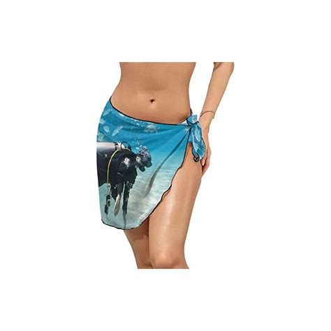 NLWQEKV Diving Women S Beach Sarong Wrap Sheer Cover Ups Gonna Short Coverups Per Bikini