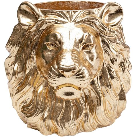 Кашпо золото Lion - купить за 37580 руб в интернет-магазине DG-Home