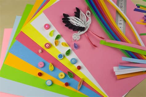 Premium Photo Elements For Creating Paper Art Using The Quilling