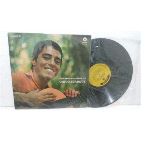 Lp Chico Buarque Grandes Sucessos 1970 Disco De Vinil Submarino