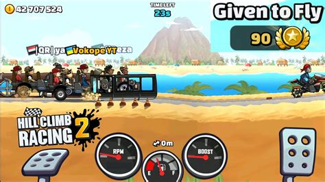 Hill Climb Racing 2 New Public Event Given To Fly Youtube