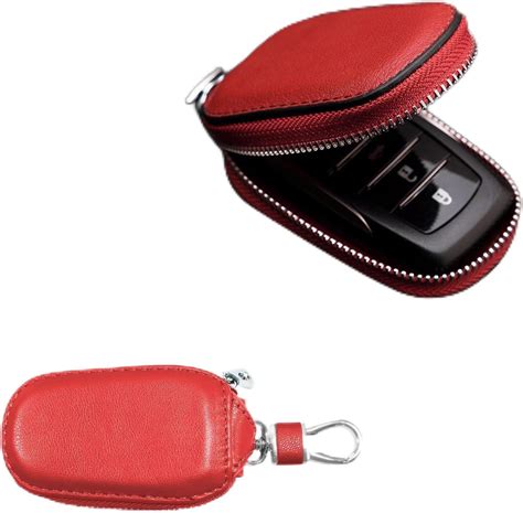 Amazon Suvnie Car Key Case Genuine Leather Auto Key Fob Cover