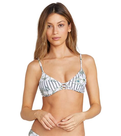 Volcom So Tropical Triangle Bikini Top At Swimoutlet