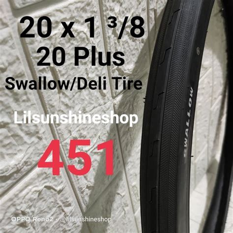 Jual Ban Luar Swallow Deli Tire 20 X 1 3per8 Nylon 451 Type S 139 Di