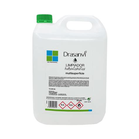 Limpiador Hidroalcohólico Superficies 5 L Drasanvi Drasanvi