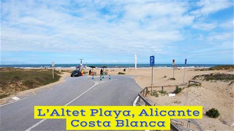 Alicante L Altet Playa Costa Blanca Spain Walking Tour Of The