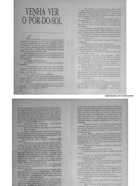 Venha Ver O Por Do Sol Pdf - Venha Ver o Por-Do-Sol, Lygia Fagundes Telles | PDF