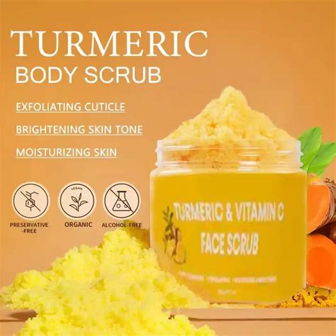 Brightening Bikini Body Scrub For Ingrown Hair Bikini Intimate Scrub For Dark Spots Turmeric