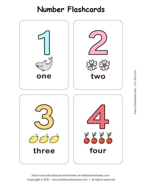 Number Flashcards Number Flashcards Printable Free 1 To 10 – NBKomputer