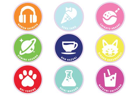 Love Live Superstar Member Icon Patch Bandai Namco Filmworks