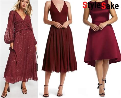 Best Shoes To Wear With Burgundy Or Maroon Dress In Style Sake