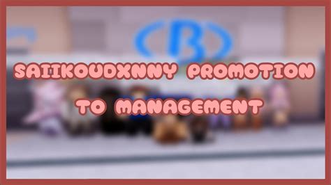 Saiikoudxnny S Promotion To Management Bloxton Hotels Youtube