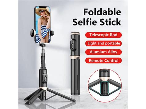 Selfie Stick Chronus Port Til Sem Fio Bluetooth Controle Remoto