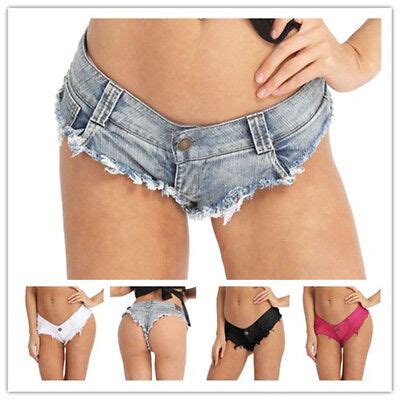 Summer Sexy Women S Mini Hot Pants Jeans Micro Shorts Denim Low Waist