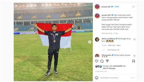 Asnawi Mangkualam Minta Maaf Usai Gagal Bawa Timnas Indonesia U 23