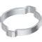 Two Ear Hose Clamp W Zinc Coated Steel