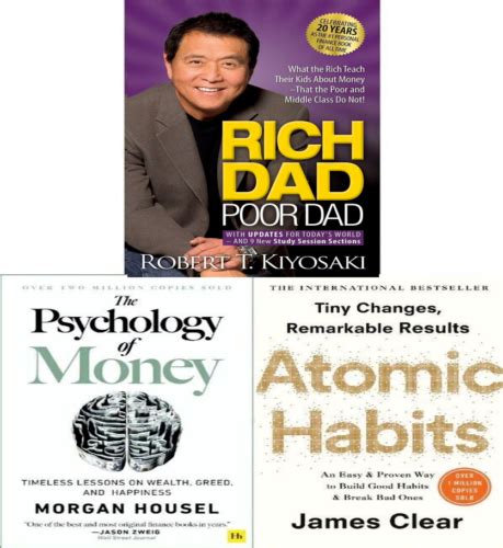 Rich Dad Poor Dad The Psychology Of Money Atomic Habits English