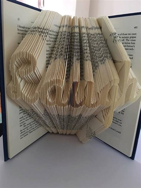 Book Folding Patterns Alphabet Mini 9 Flowing Measure Etsy