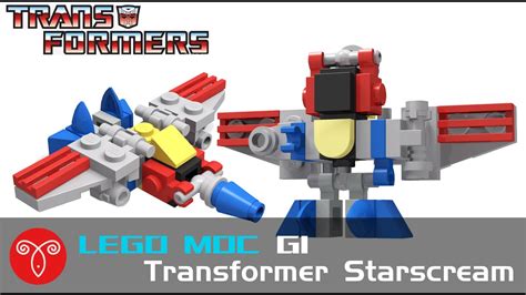 Lego Moc Transformers Mini G Starscream Instruction Youtube