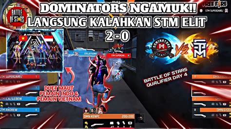 FULL MATCH DOMINATORS VS STM ELITE 2 0 BATTLE OF STARS Qualifier Day