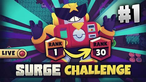 Surge Challenge Wbijam Od Do Ranku W Brawl Stars Youtube