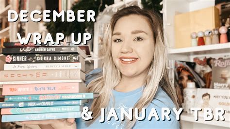 December Wrap Up January Tbr Vlogmas Day Kristen Owens Youtube