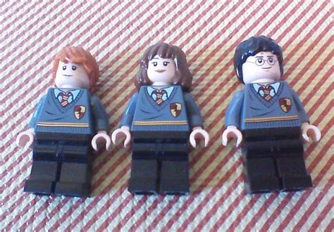 LEGO Hogwarts Castle HARRY POTTER, HERMIONE GRANGER, RON WEASLEY Lot ...