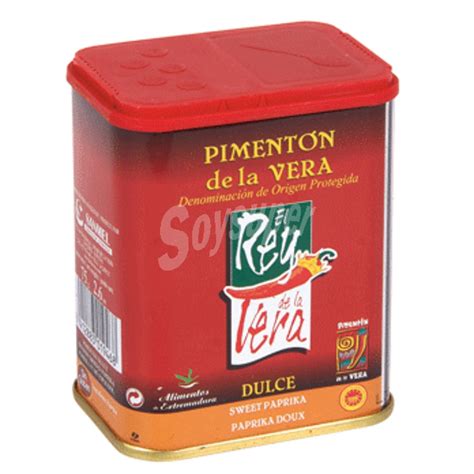 El Rey Pimentón Dulce Lata 75 Gr