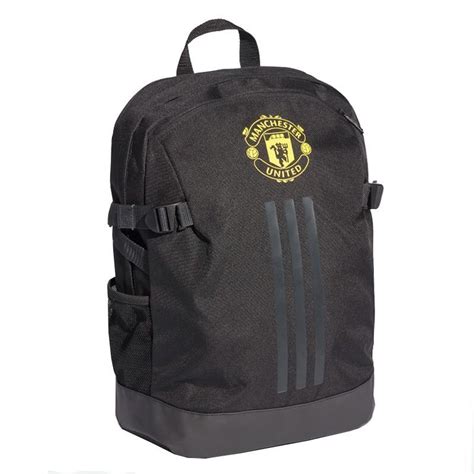 Adidas Manchester United Black Backpack - FutFanatics